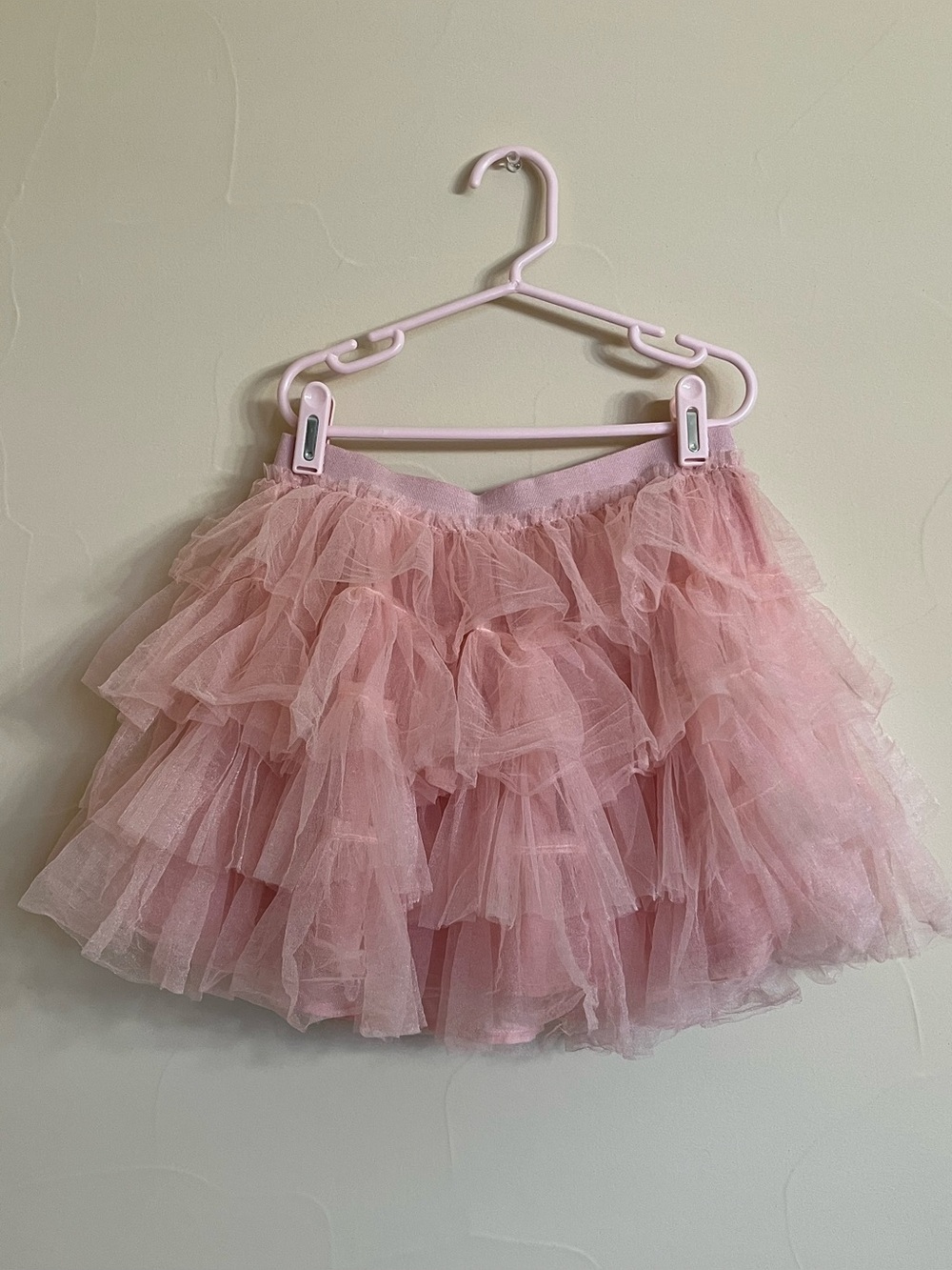 LOVESHACKFANCY x GAP Girls Pink Tulle Flippy Skirt Ballet L/10